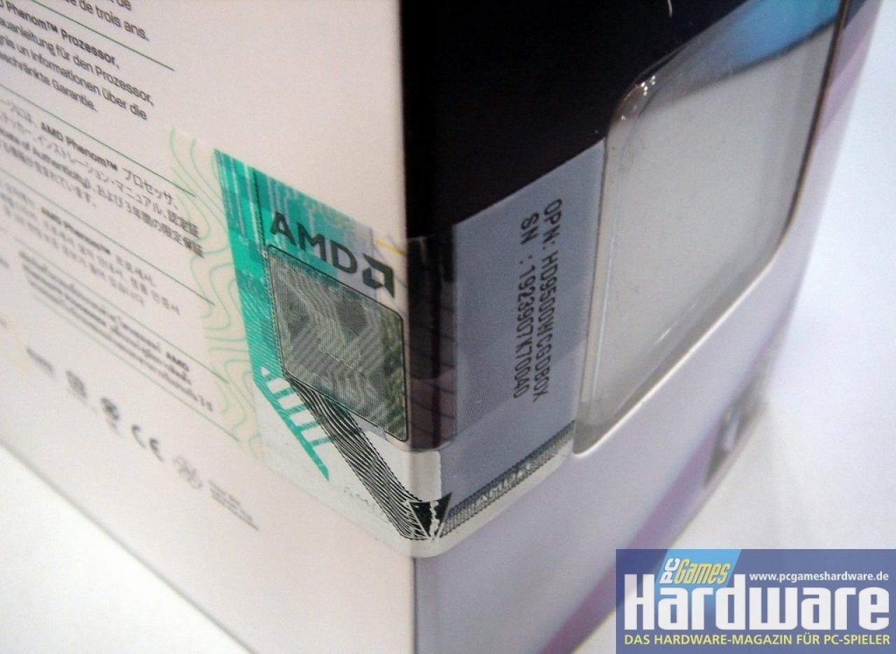 [28/11/2007] AMD Phenom 9500 (Bild: PCGH)