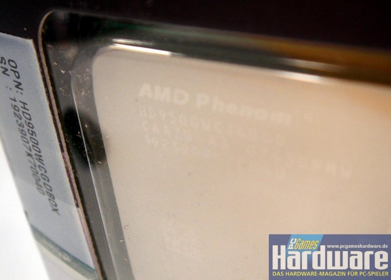 [28/11/2007] AMD Phenom 9500 (Bild: PCGH)