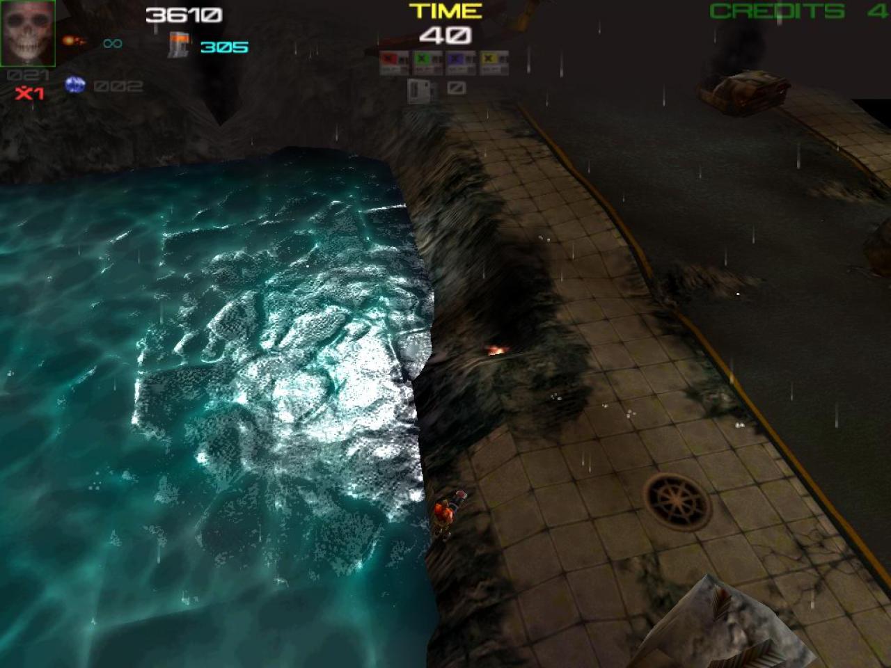 [27/11/2007] Expendable mit EMBM-Wasser (Environment Mapped Bump-Mapping)
