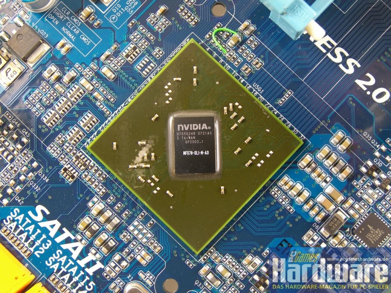 [12/11/2007] Gigabyte 780SLI-DS5 (Bild: PCGH)