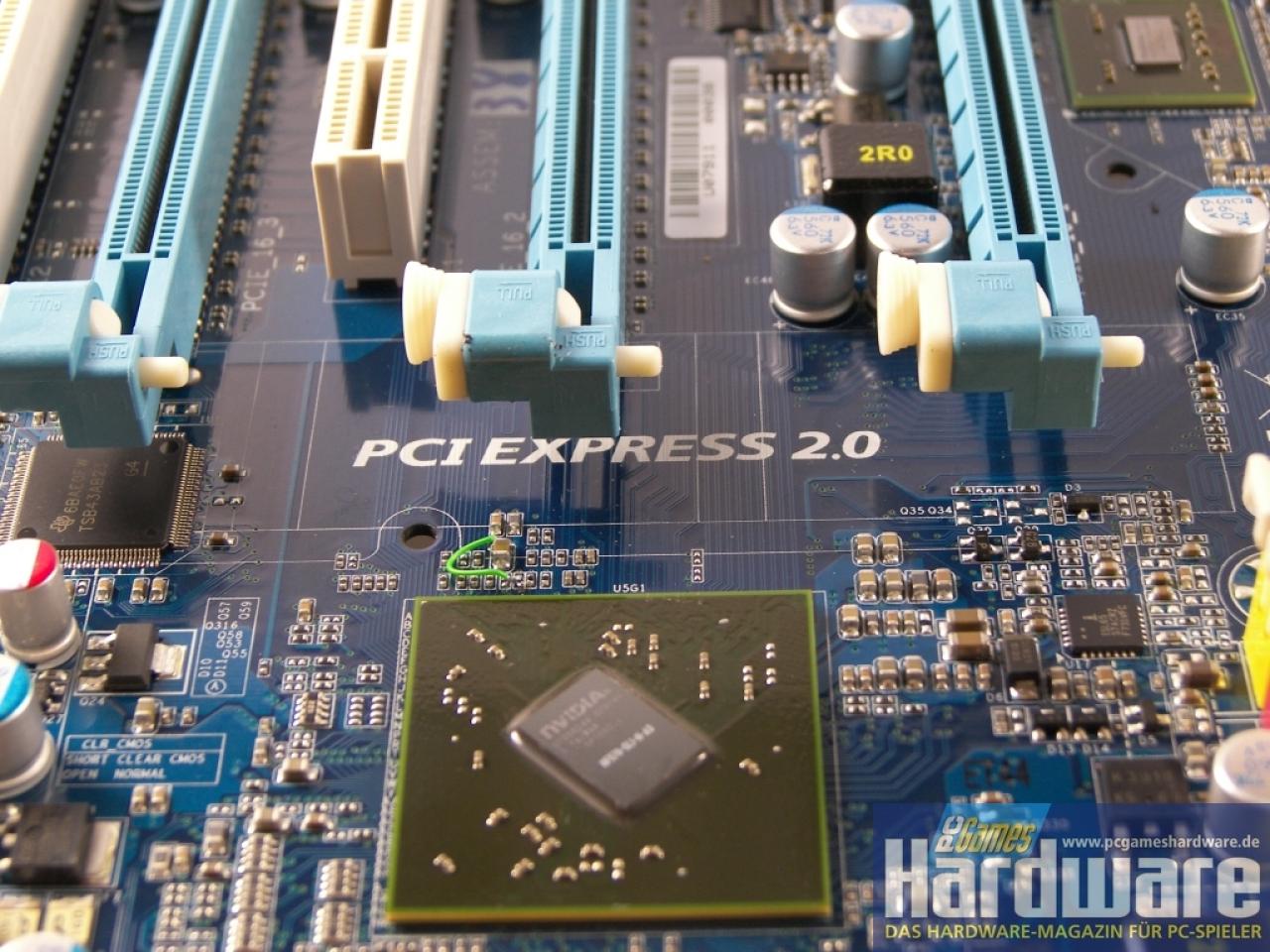 [12/11/2007] Gigabyte 780SLI-DS5 (Bild: PCGH)