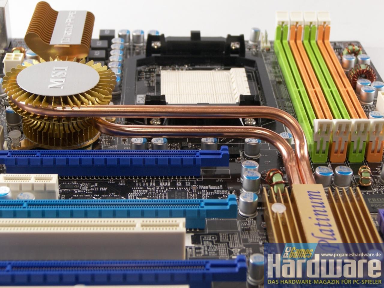 [14/11/2007] MSI K9A2 Platinum (Bild: PCGH)