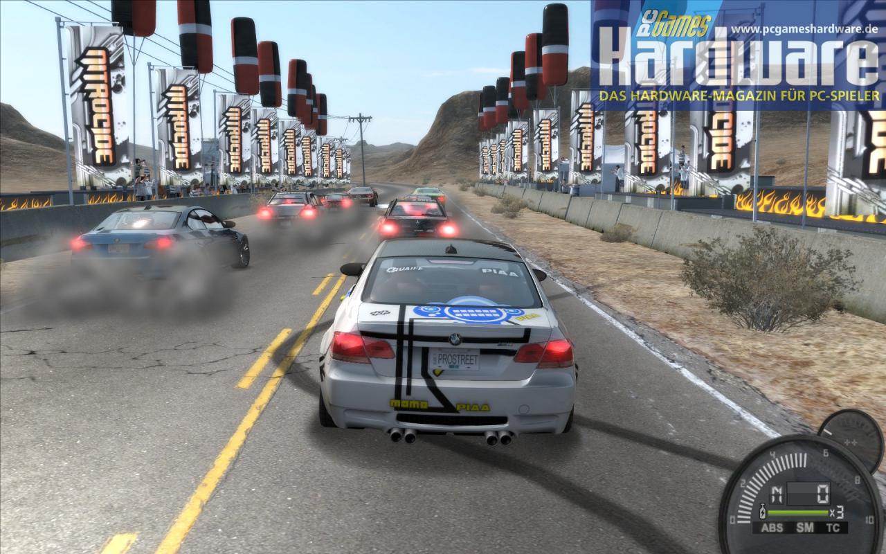 [03/11/2007] PCGH-Bilderstrecke Need for Speed Pro Street Demo(Bild: PCGH)