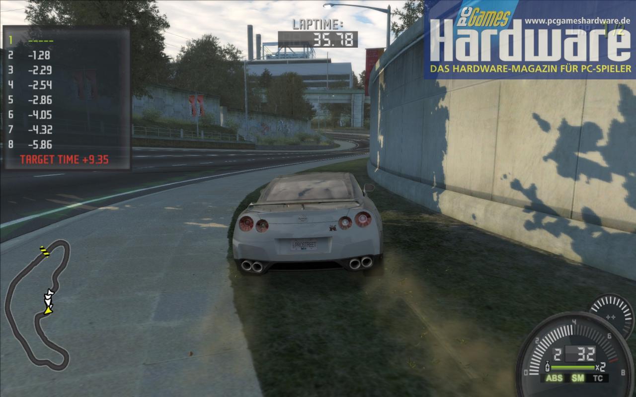 [03/11/2007] PCGH-Bilderstrecke Need for Speed Pro Street Demo(Bild: PCGH)