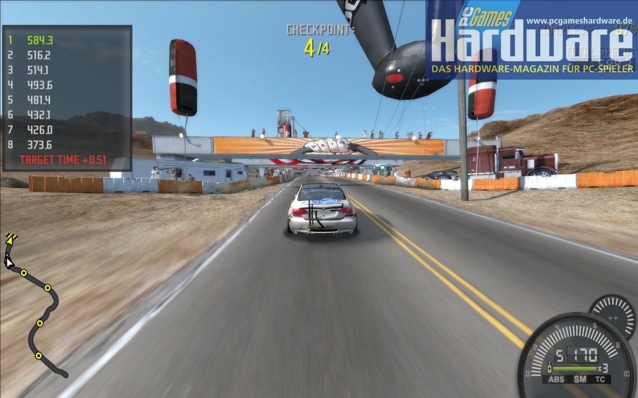 [03/11/2007] PCGH-Bilderstrecke Need for Speed Pro Street Demo(Bild: PCGH)