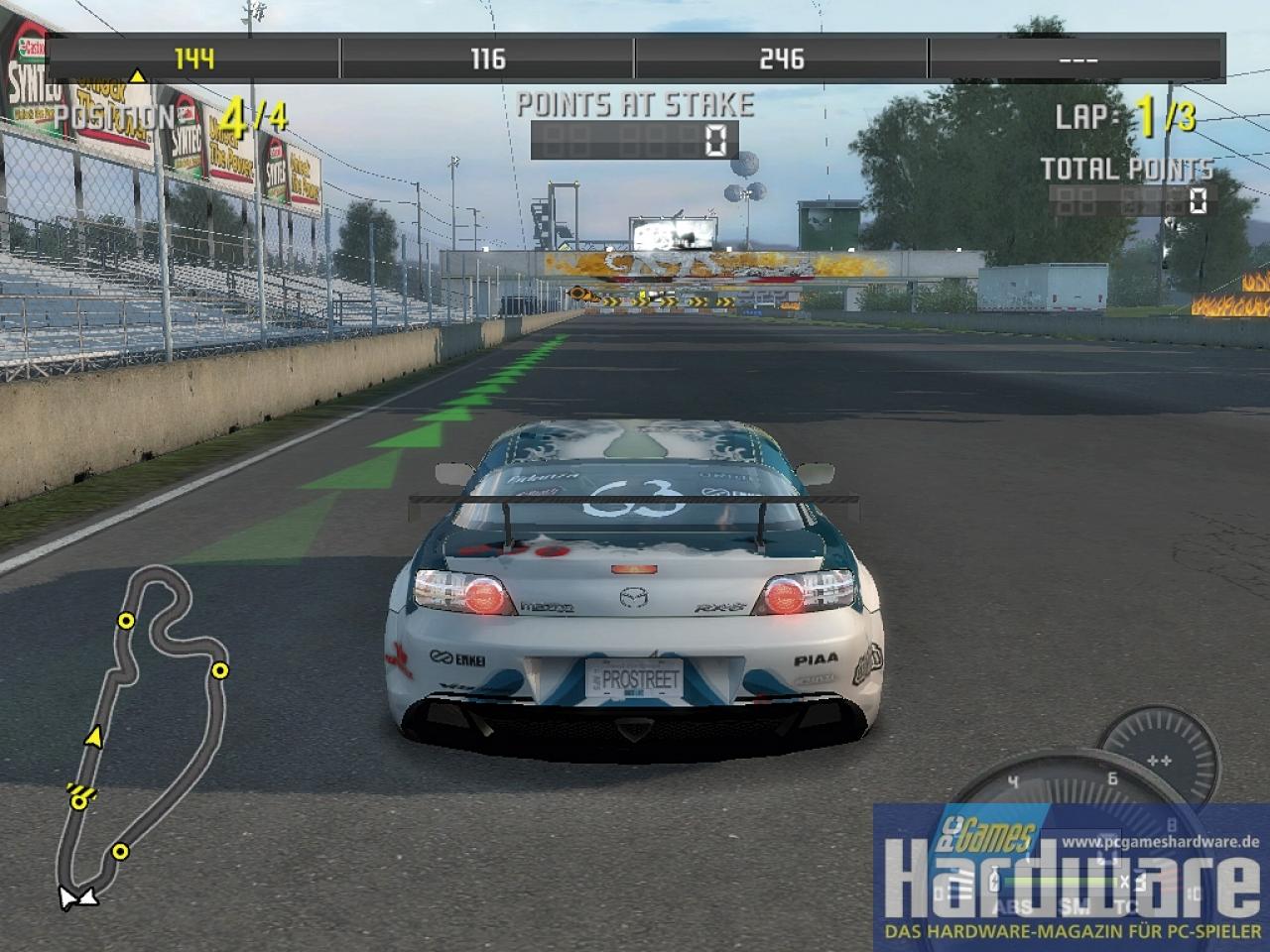 [22/11/2007] Nfs:Prostreet: mittlere Detailstufe