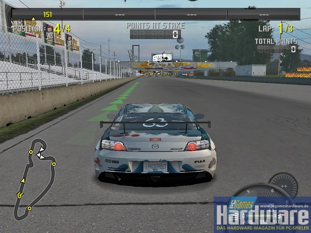 [22/11/2007] Nfs:Prostreet: niedrige Detailstufe