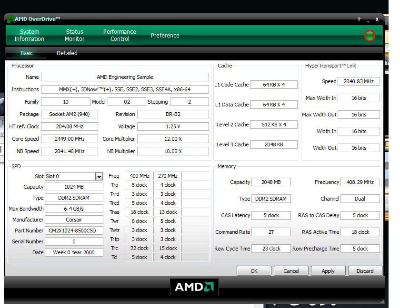 [18/11/2007] AMD Overdrive