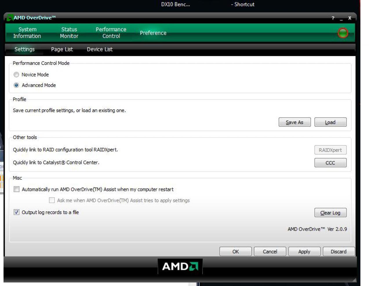 [18/11/2007] AMD Overdrive