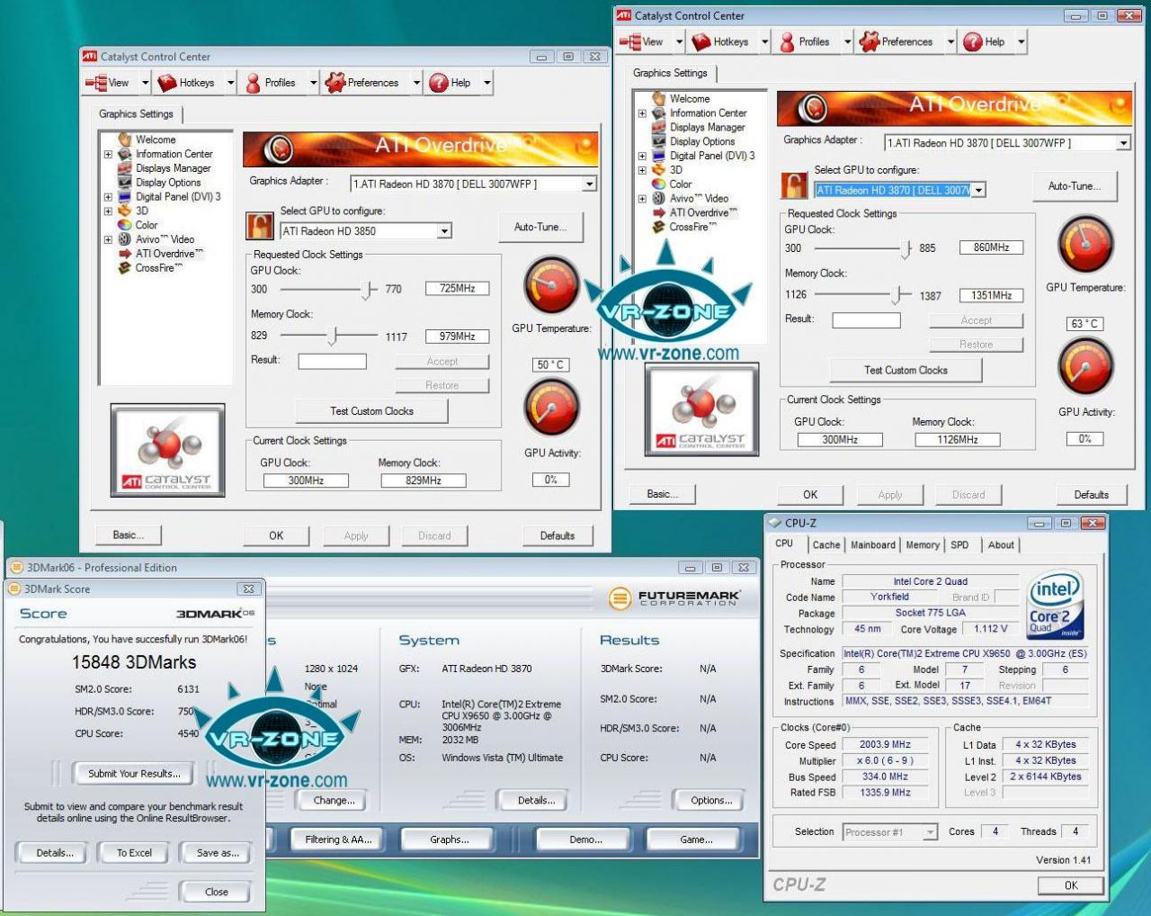 [10/11/2007] HD 3870 und HD 3850 Crossfire (Bild: vr-zone.com)