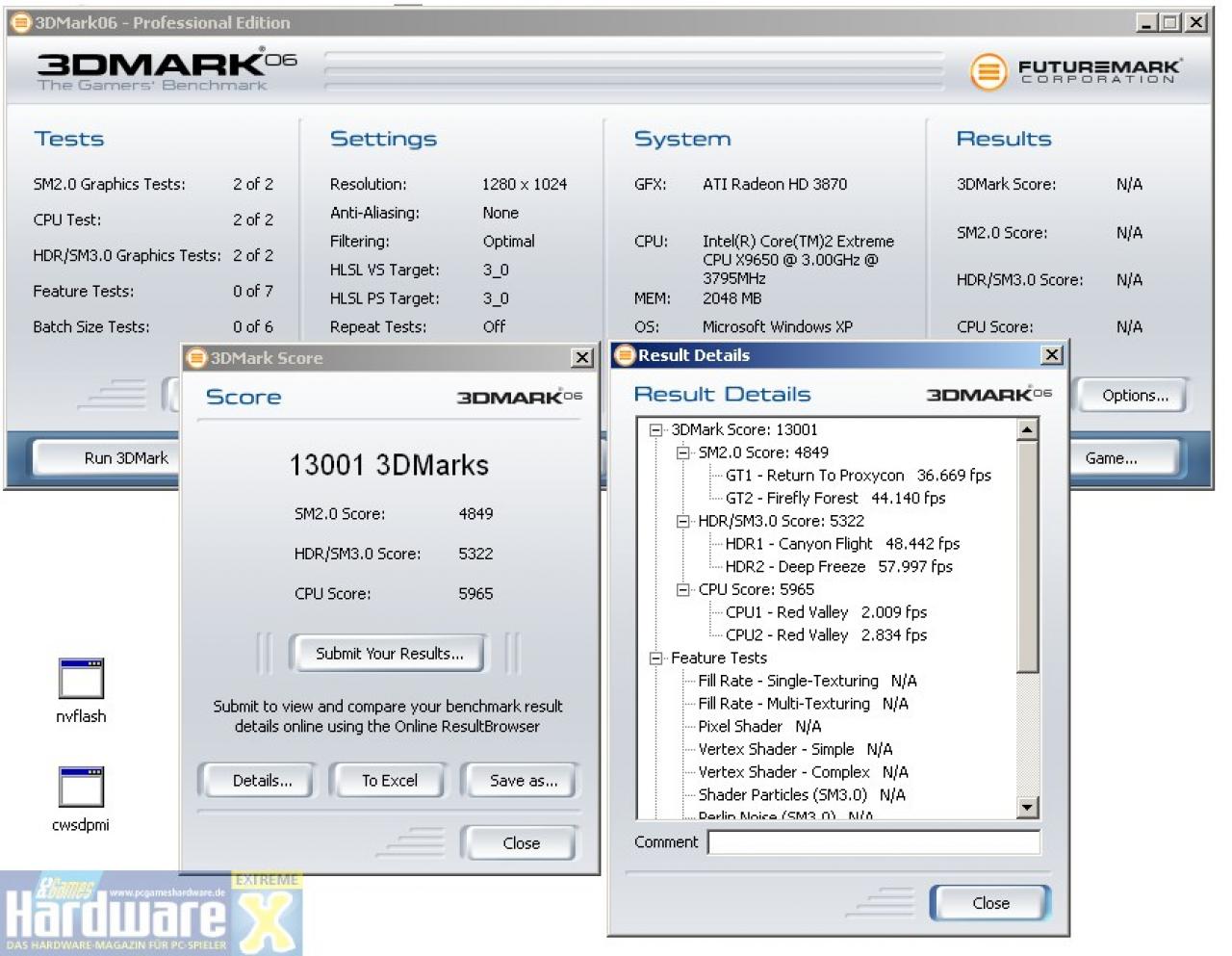 [13/12/2007] MSI HD3870 OC übertaktet (Bild: PCGH Extreme)