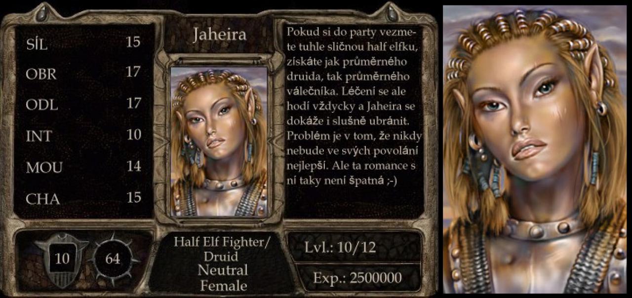 [01/12/2007] 1998: Jaheira (Baldur's Gate)