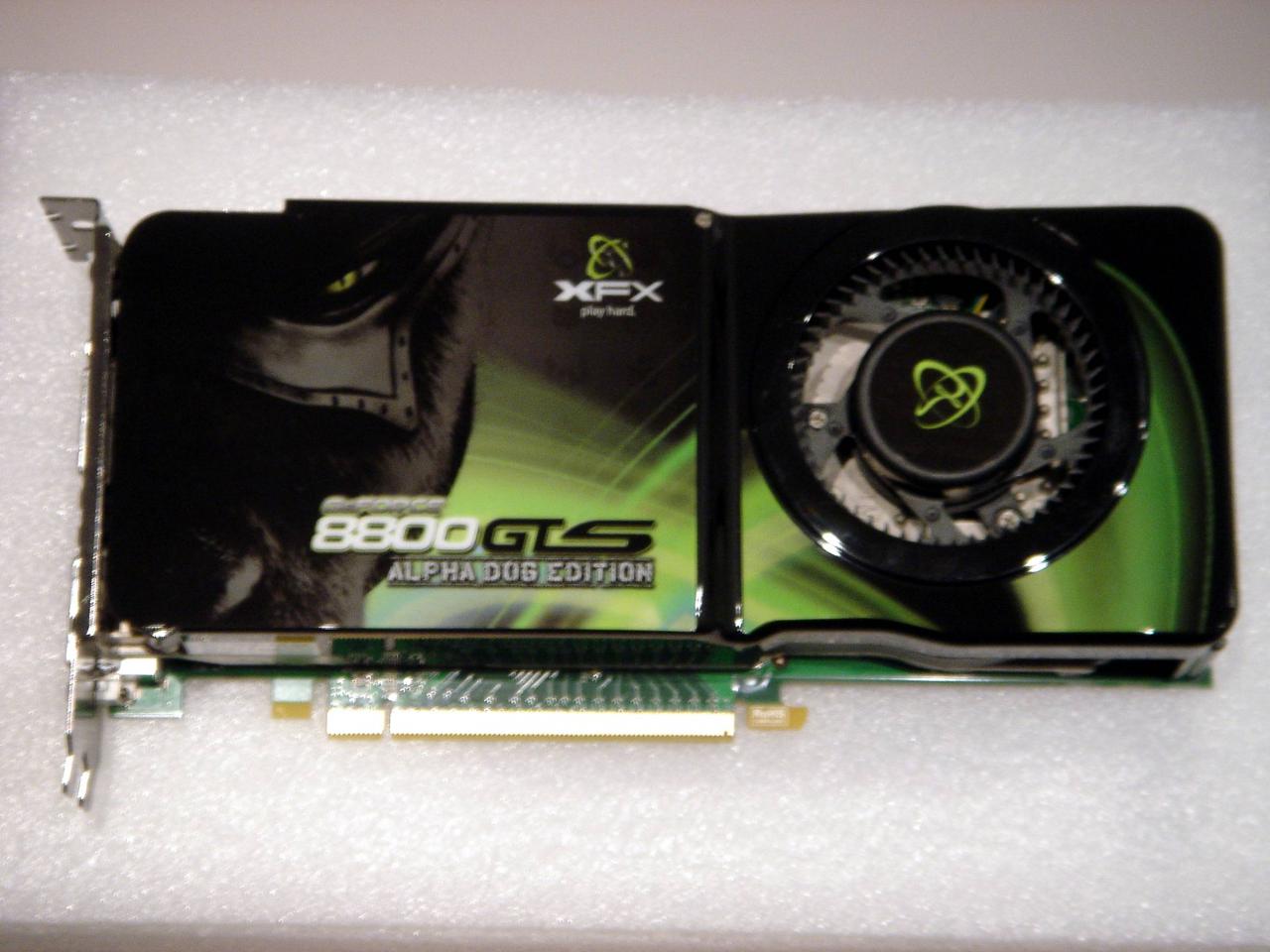 [11/12/2007] XFX 8800 GTS 512 MiByte (G92)