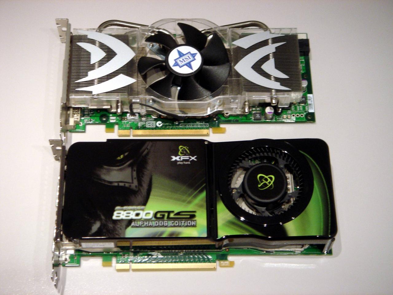 [11/12/2007] XFX 8800 GTS 512 MiByte (G92)
