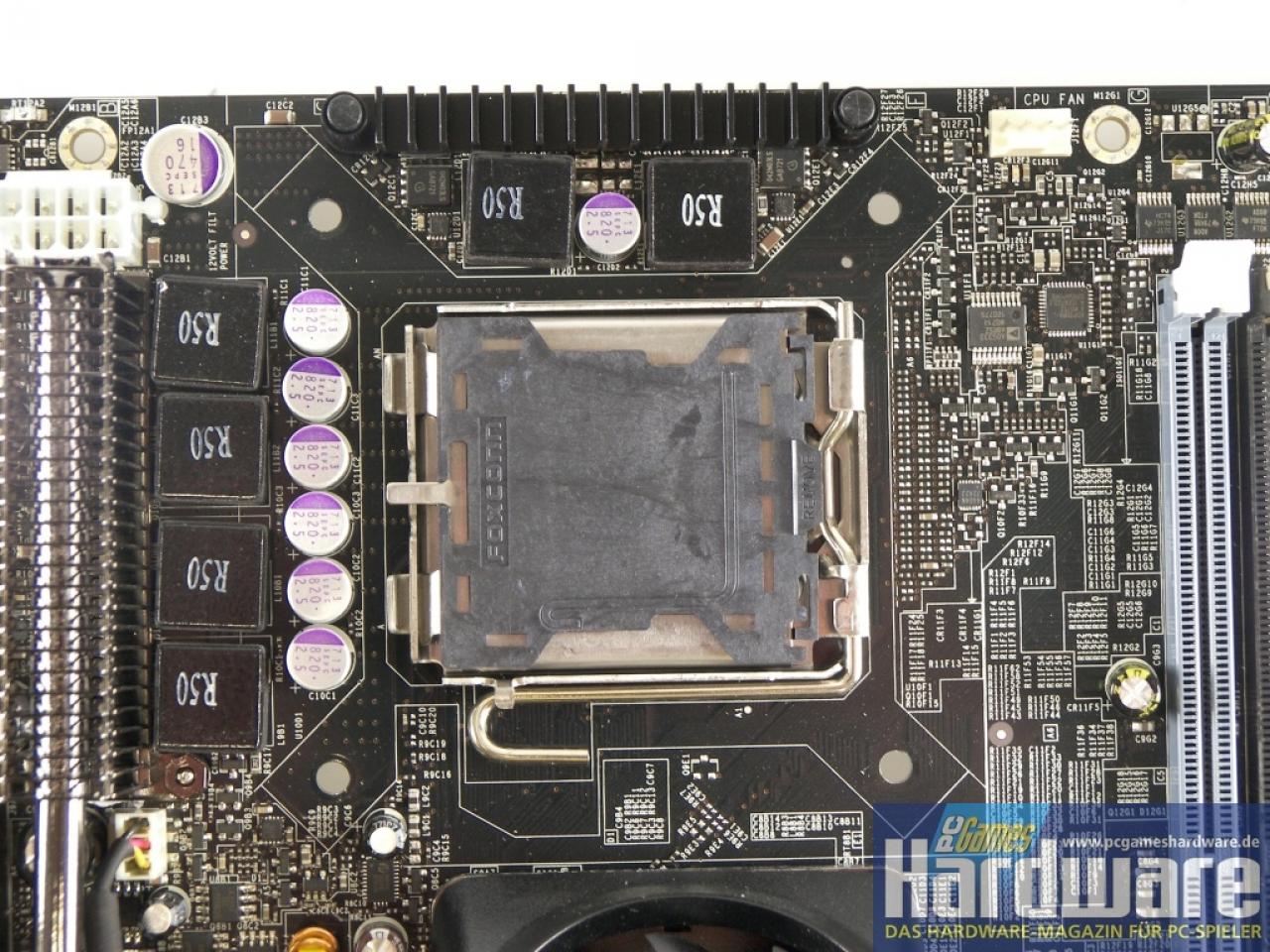 [15/12/2007] EVGA Nforce 780i SLI (Bild: PCGH)