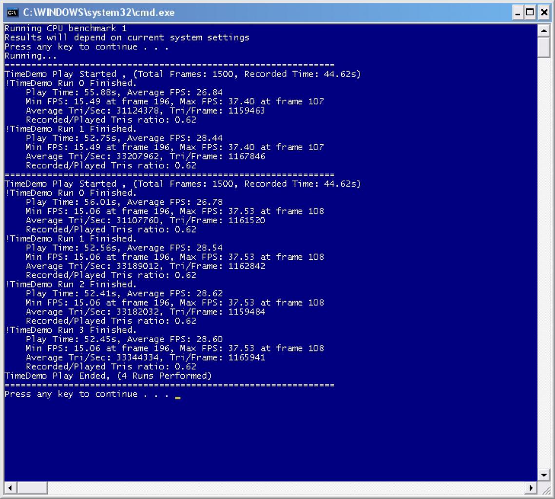 [01/12/2007] Crysis CPU SP2 (ohne Updates)
