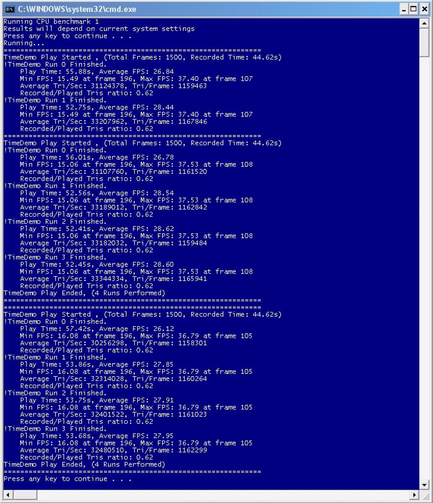 [01/12/2007] Crysis CPU SP3 (ohne Updates)