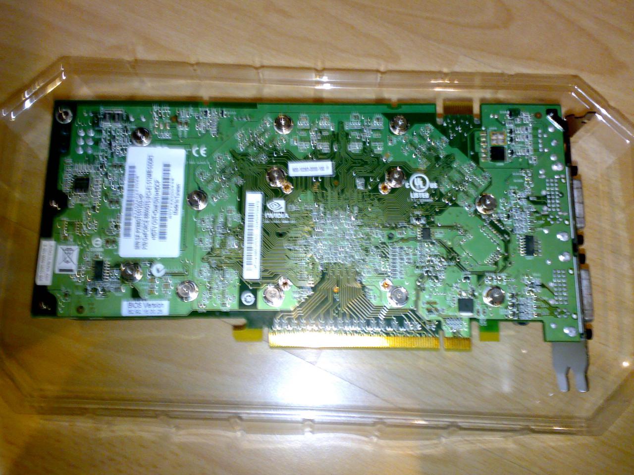 [11/12/2007] Sparkle Geforce 8800 GTS 512 MiByte (G92)