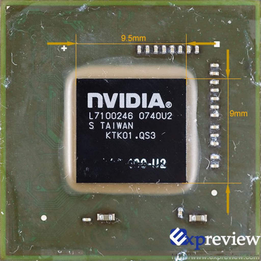 [05/12/2007] ...während das des G98 dank 65nm-Fertigung nur noch 85,5 Quadratmillimeter groß ist.