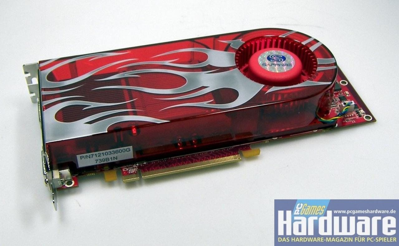 [07/12/2007] Sapphire HD2900 GT Frontansicht (Bild: PCGH)