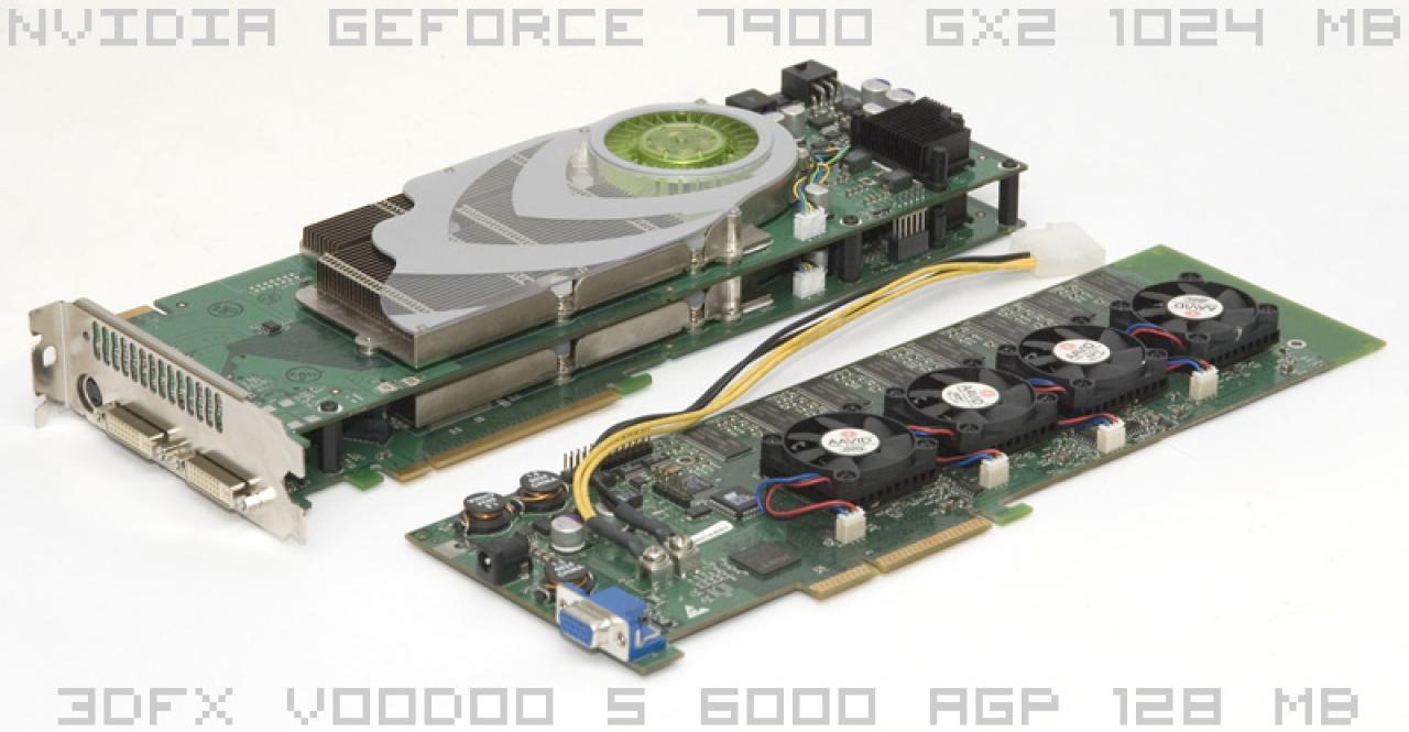 [21/12/2007] Geforce 7900 GX2 vs. Voodoo 5 6000