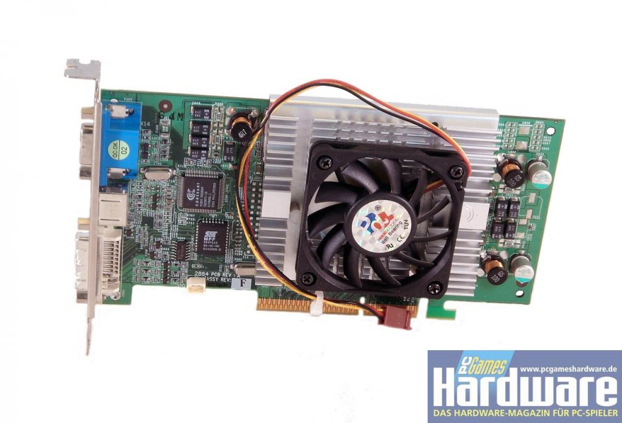 [19/01/2008] Nvidia Geforce 3 mit 64 MiB VRAM hier das Ti500-Modell von Leadtek (Bild: C.Spille/PCGH)
