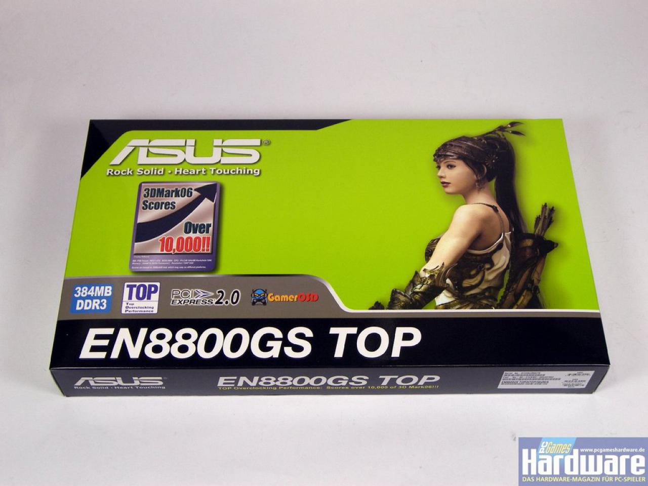 [25/01/2008] Asus Geforce 8800 GS TOP (Bild: PCGH)