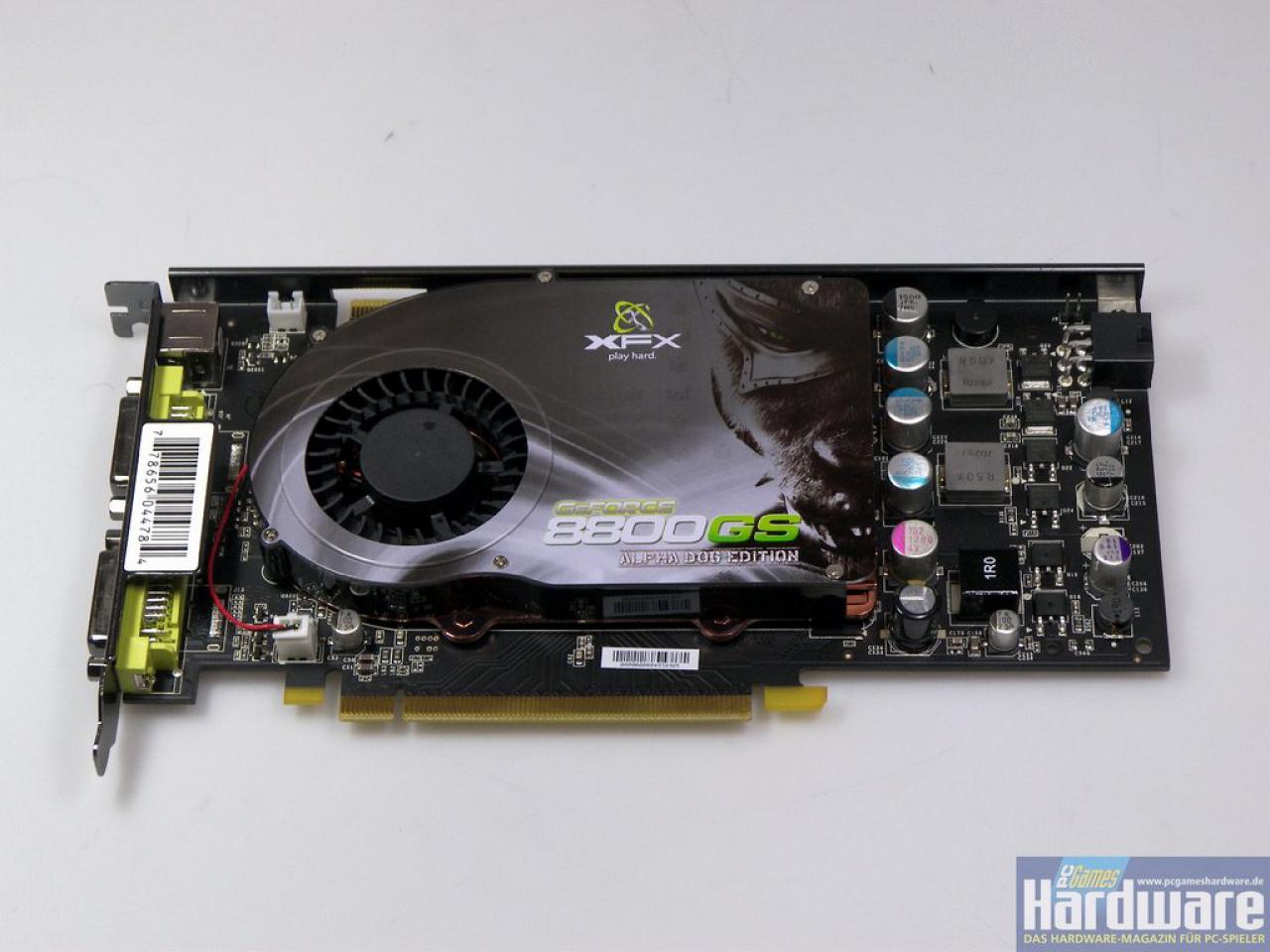 [25/01/2008] Xfx Geforce 8800 GS (Bild: PCGH)