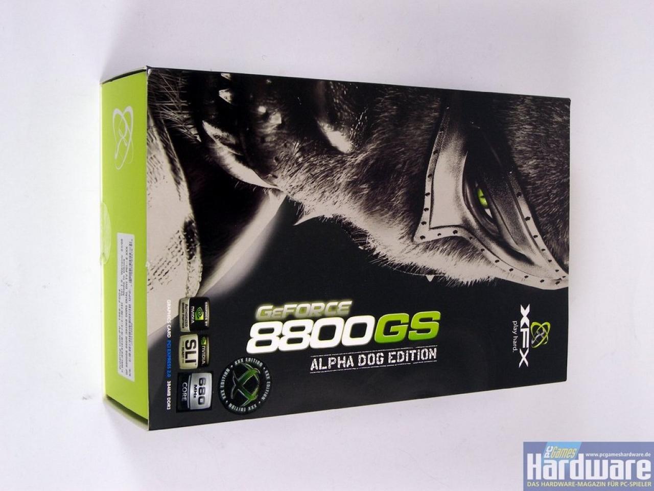 [25/01/2008] Xfx Geforce 8800 GS (Bild: PCGH)