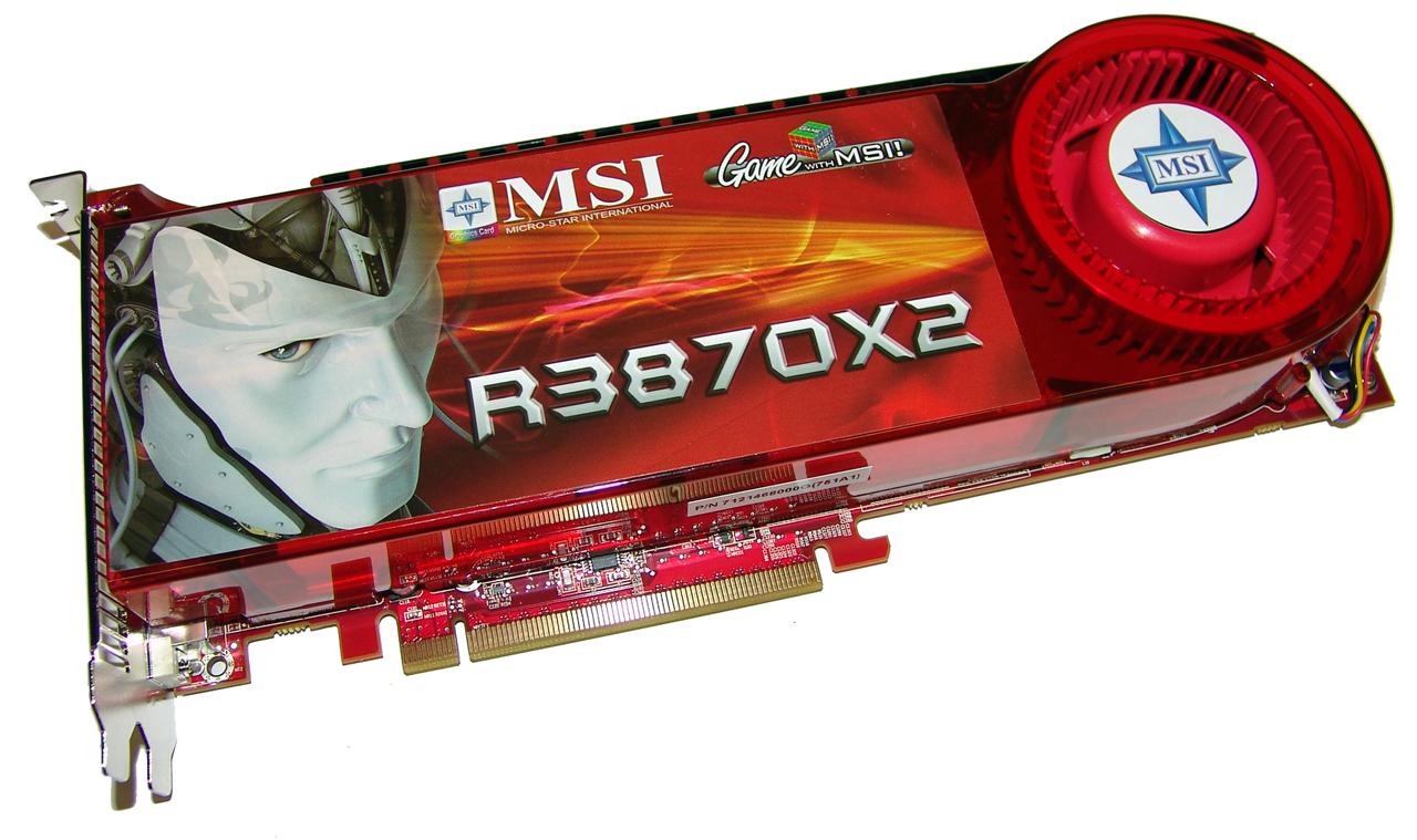 [26/01/2008] MSI Radeon HD3870 X2 OC (Bild: Tweaktown.com)