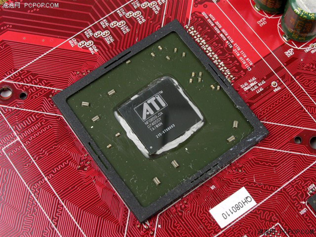 [27/01/2008] Die GPU der Radeon HD3690 in der Nahaufnahme (Bild: pcpop.com)