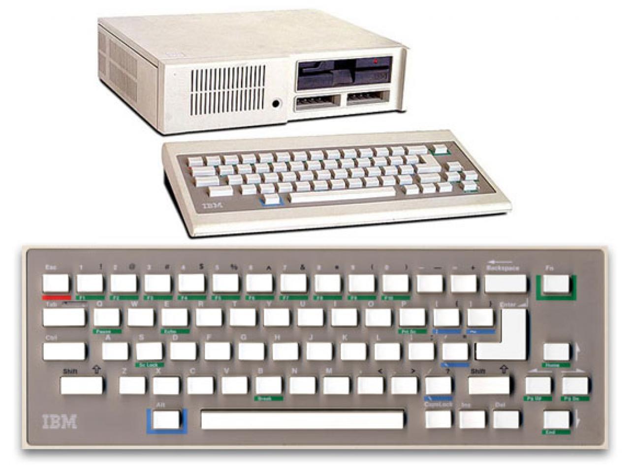 [11/01/2008] IBM PCjr (1984): Die schlechteste Tastatur aller Zeiten? (Bild: PC World)