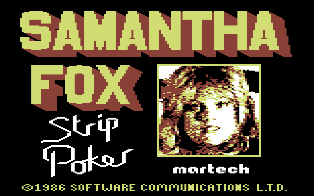 [03/01/2008] 1986: Samantha Fox (Samantha Fox Strip Poker)