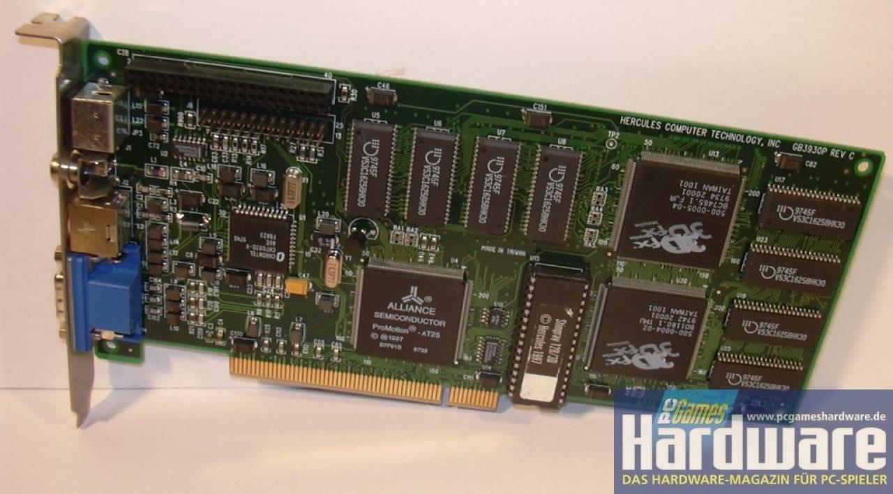 [12/01/2008] 3dfx Voodoo Rush (Bild: PCGH)