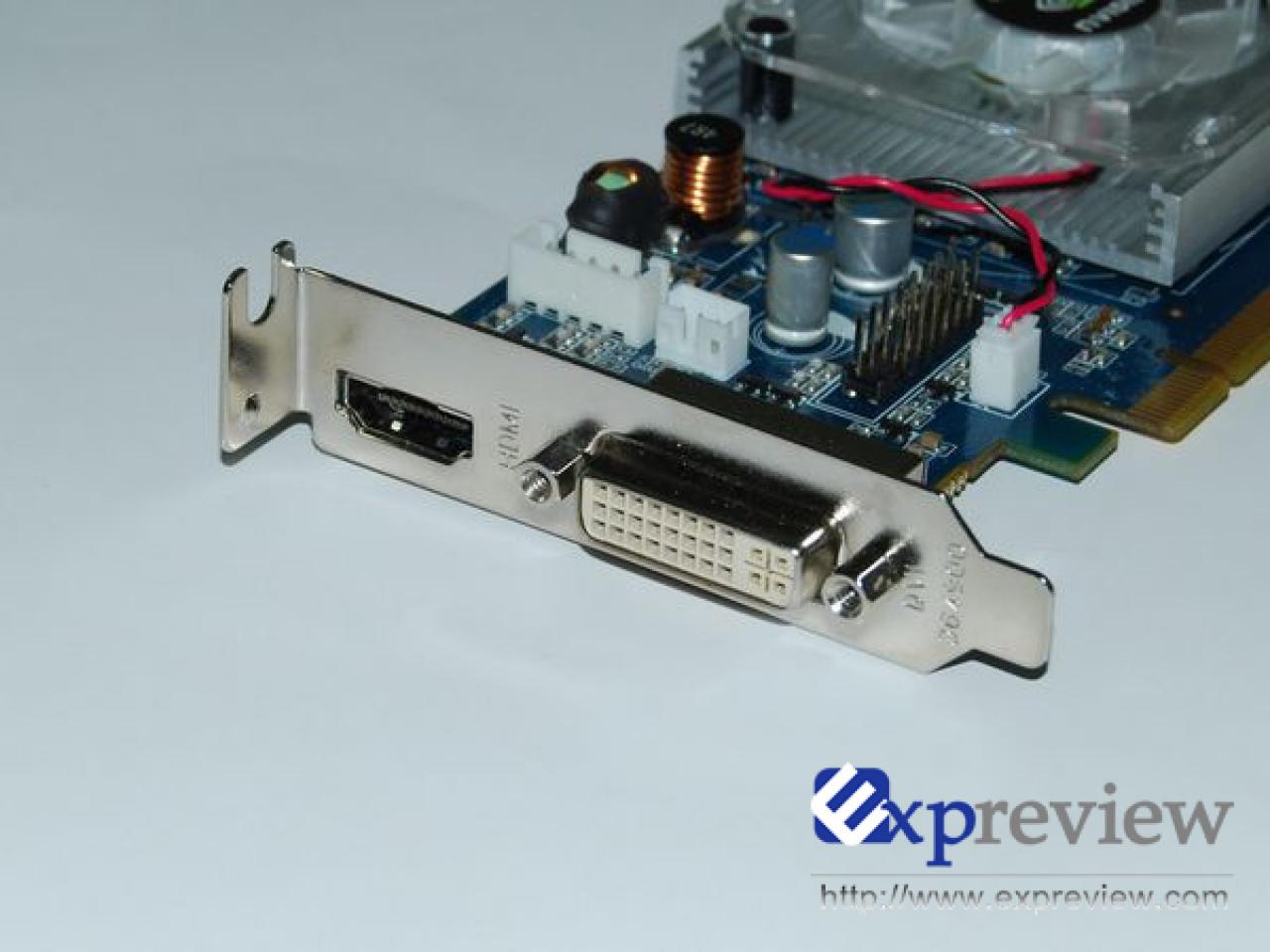 [14/01/2008] Zotac Geforce 8400 GS: Mit HDMI und DVI für den HTPC gerüstet (Bild: Expreview.com)