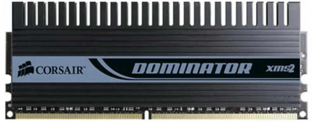 [17/01/2008] Corsairs Edelspeicher mit besonderem Heatspreader: Die Dominator-Serie... (Bild: Corsair)