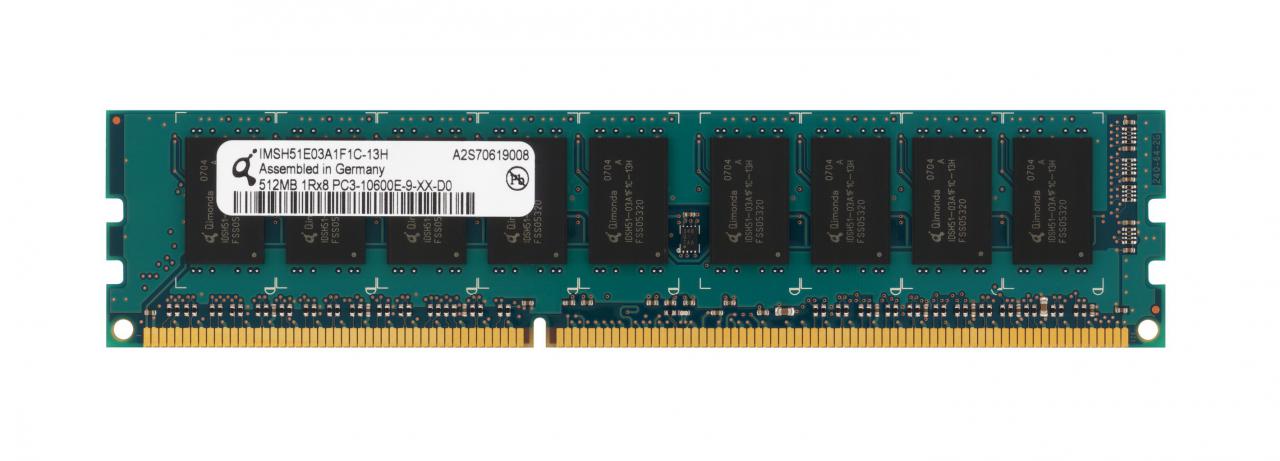 [17/01/2008] Der jüngste Spross der SDRAM-Reihe: DDR3 von Qimonda (Bild: Qimonda)