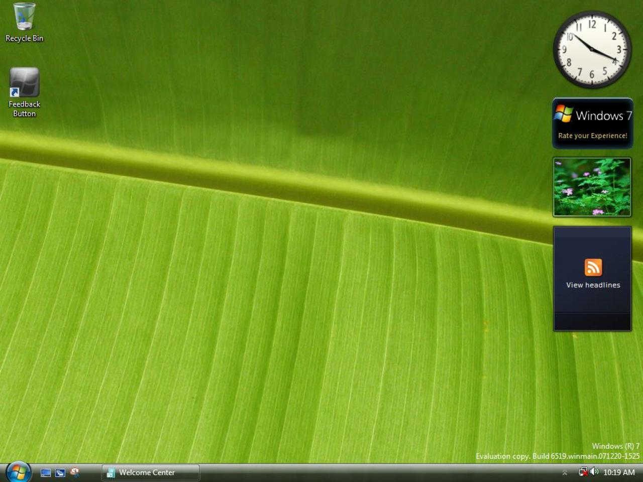[24/01/2008] Windows 7: Die ersten Bilder sind im Netz (Bild: thinknext)