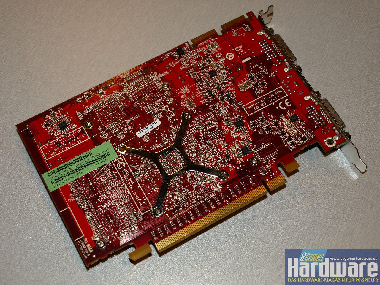 [22/01/2008] AMD Radeon HD3650: DX10.1-GPU mit 120 Shader-ALUs (Bild: PCGH)