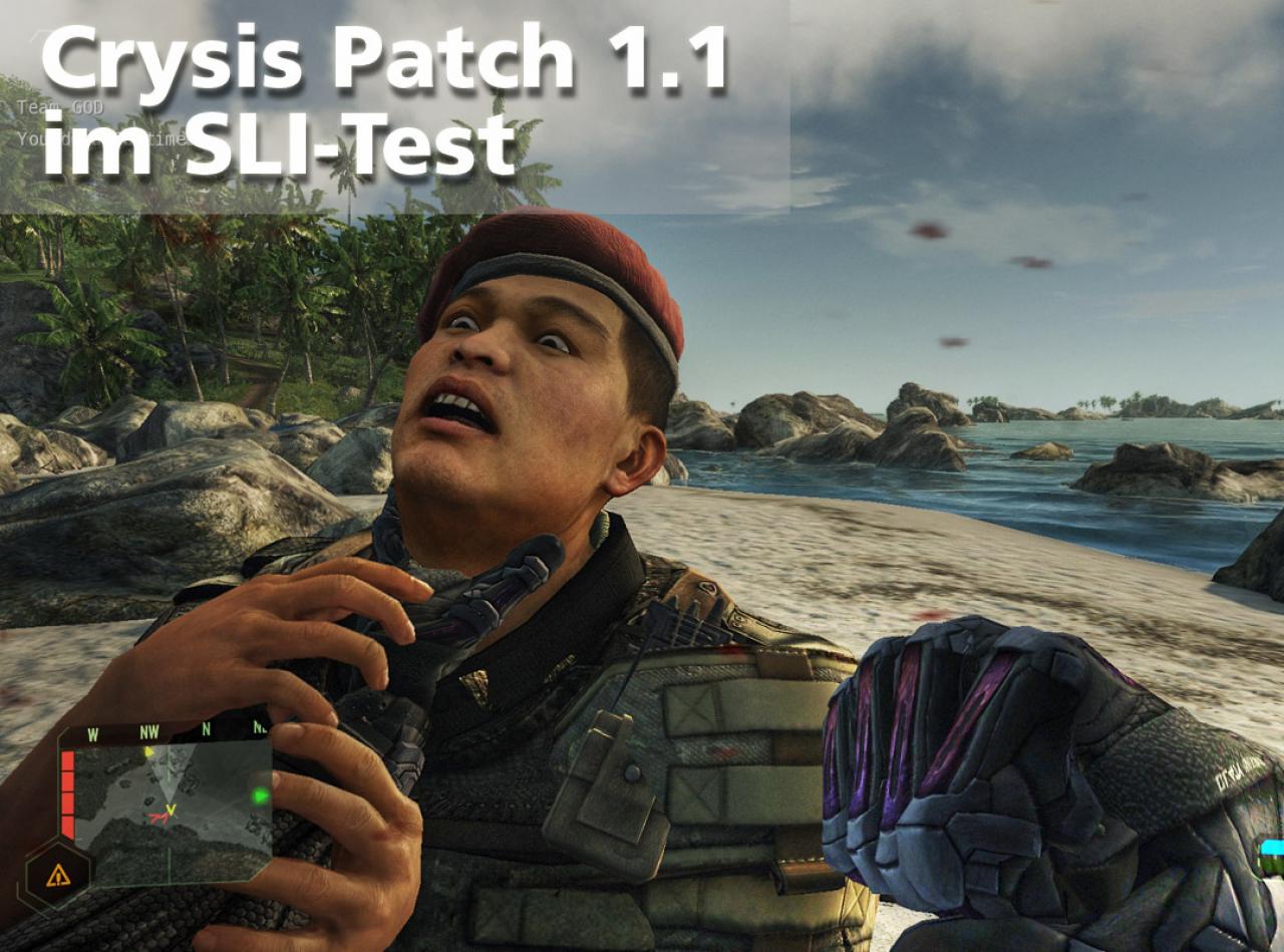 [14/01/2008] Crysis Patch SLI-Test: Leistungsvorteile für DX10-Nutzer