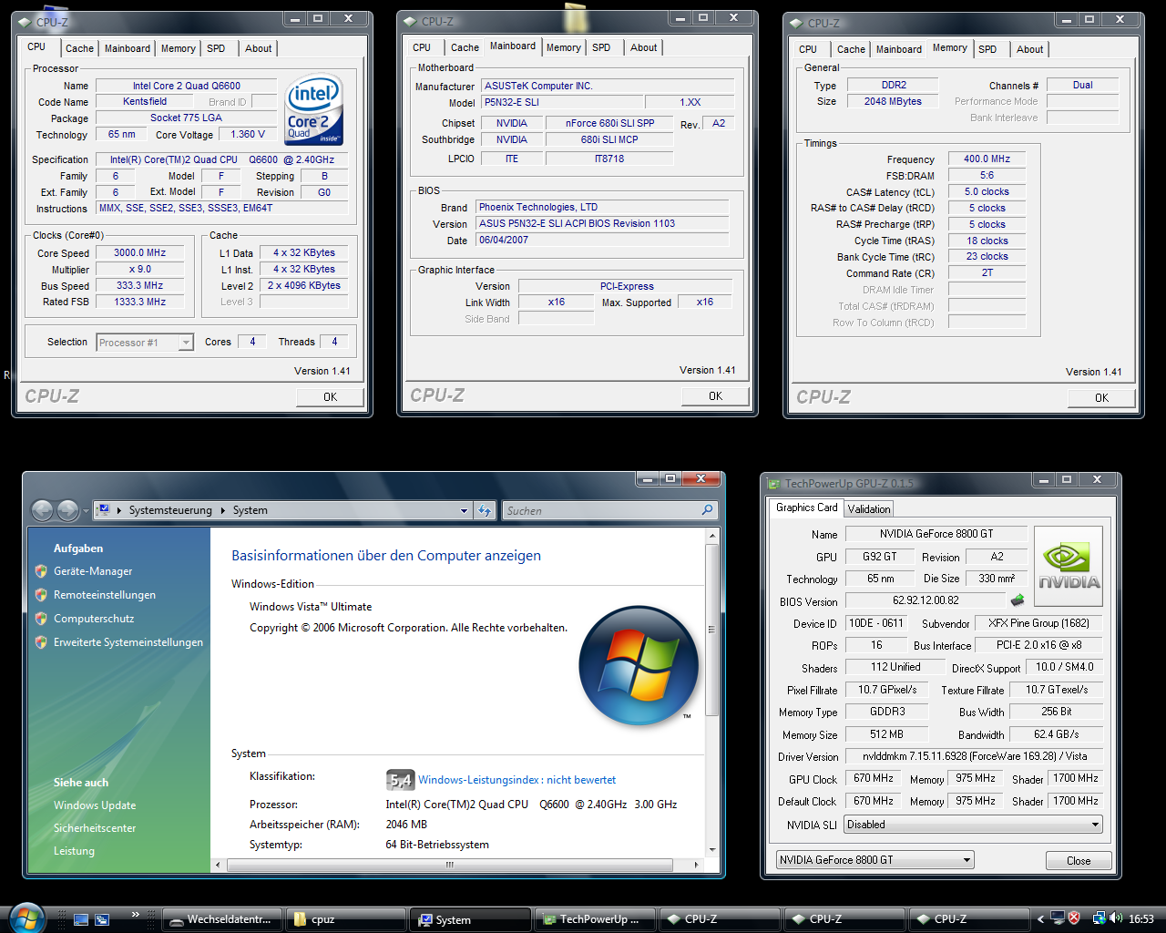 [14/01/2008] Crysis SLI-Test: Das Testsystem im Überblick