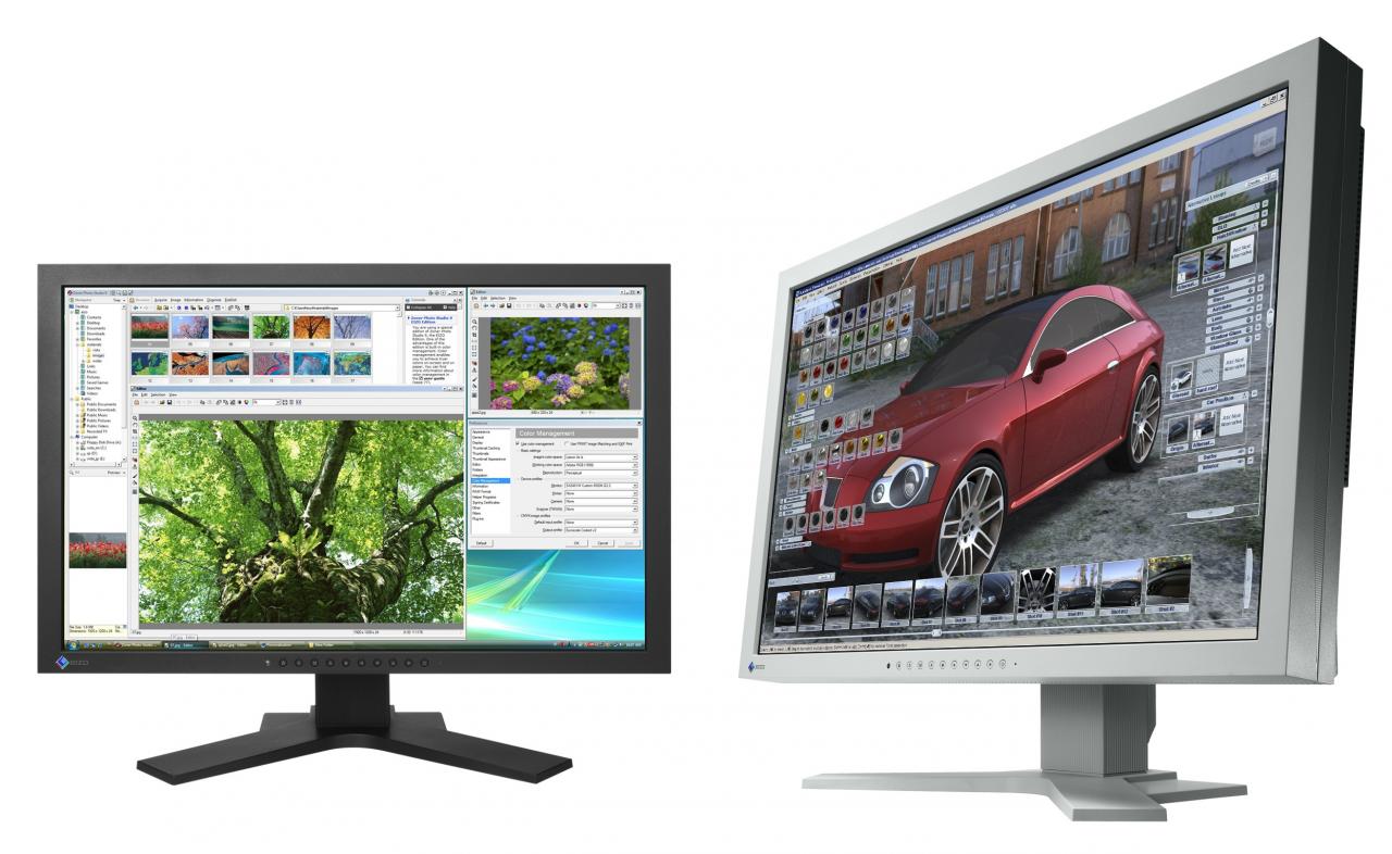 [08/01/2008] Eizo FlexScan SX2461W und SX2761W (Bild: www.eizo.de)