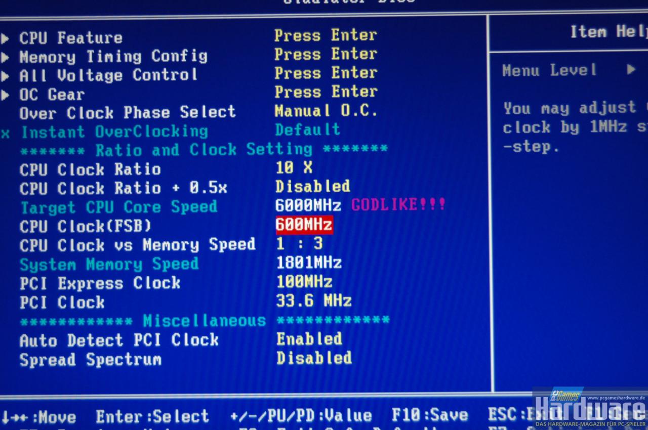 [10/01/2008] 600 MHz FSB: Foxconn sagt: GODLIKE! (mehr Bilder in der Galerie)