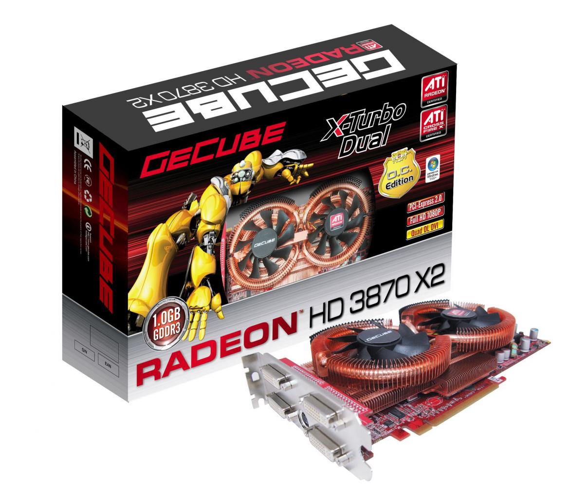 [28/01/2008] GeCube HD3870 X2 (OC Version) (Bild: GeCube)