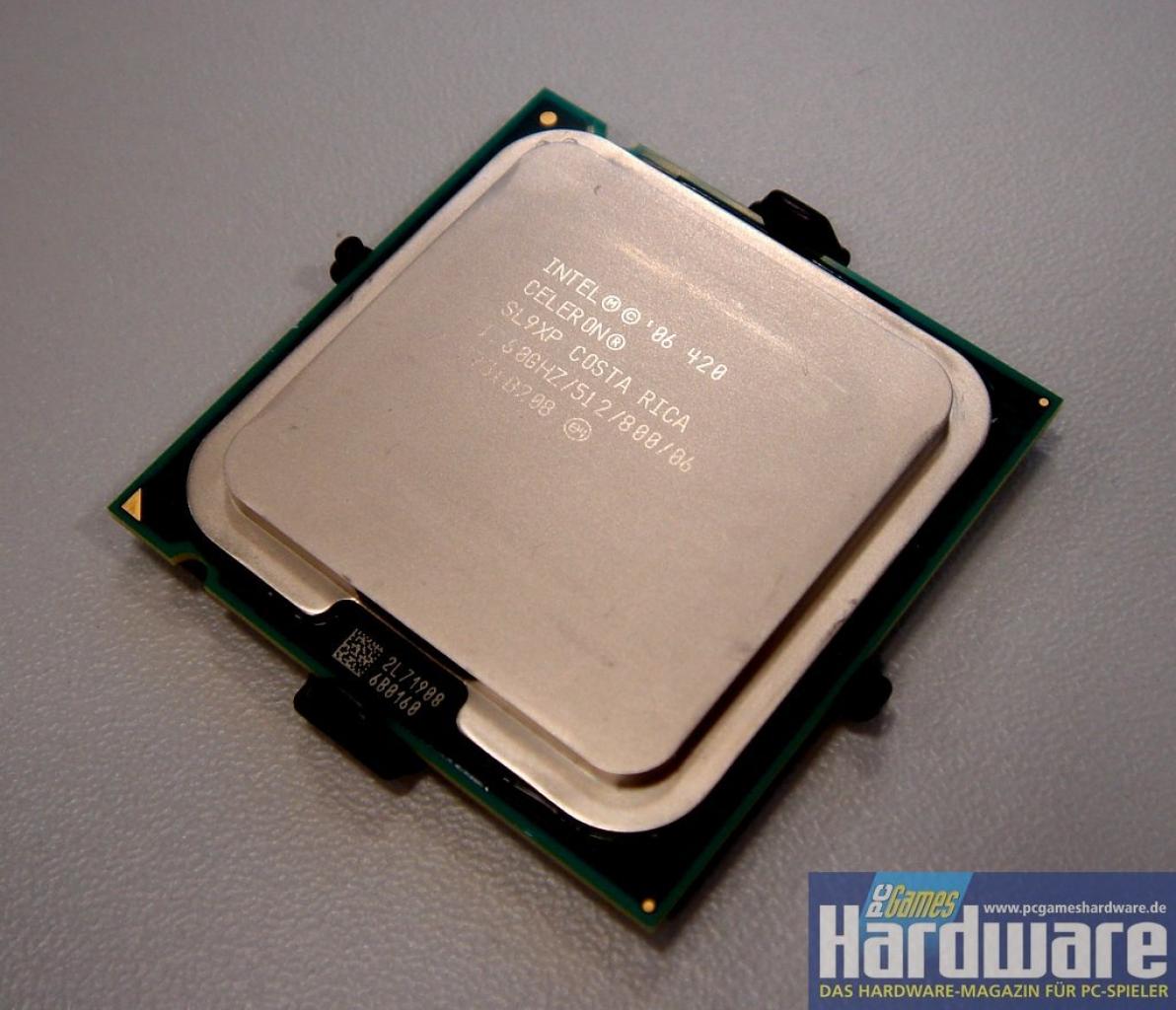 [21/01/2008] Der Celeron E1200 (im Bild) bekommt einen Nachfolger mit 2,0 GHz