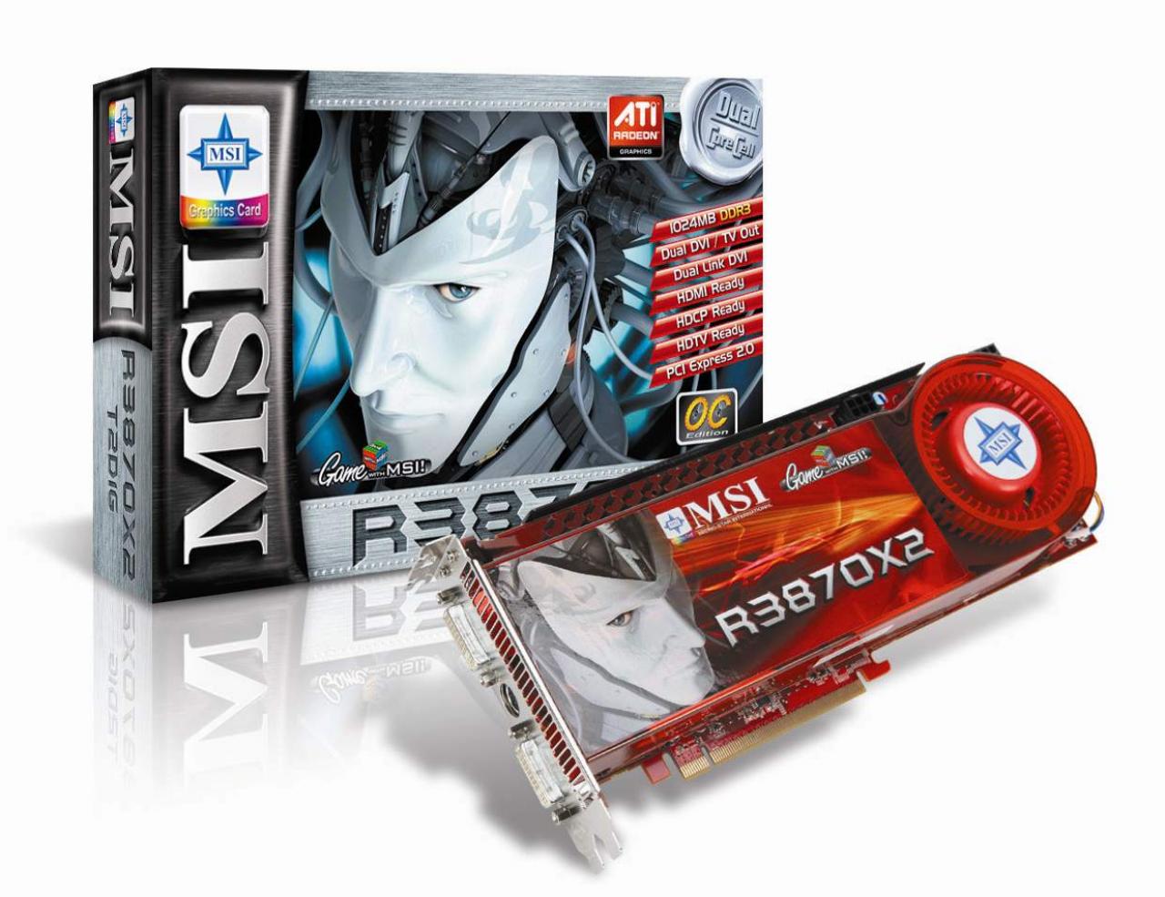 [28/01/2008] MSI R3870X2-T2D1G-OC (Bild: MSI)