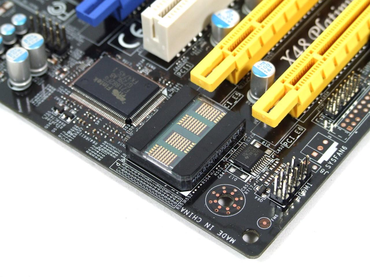 [09/01/2008] MSI X48 Platinum: Port-80-Anzeige