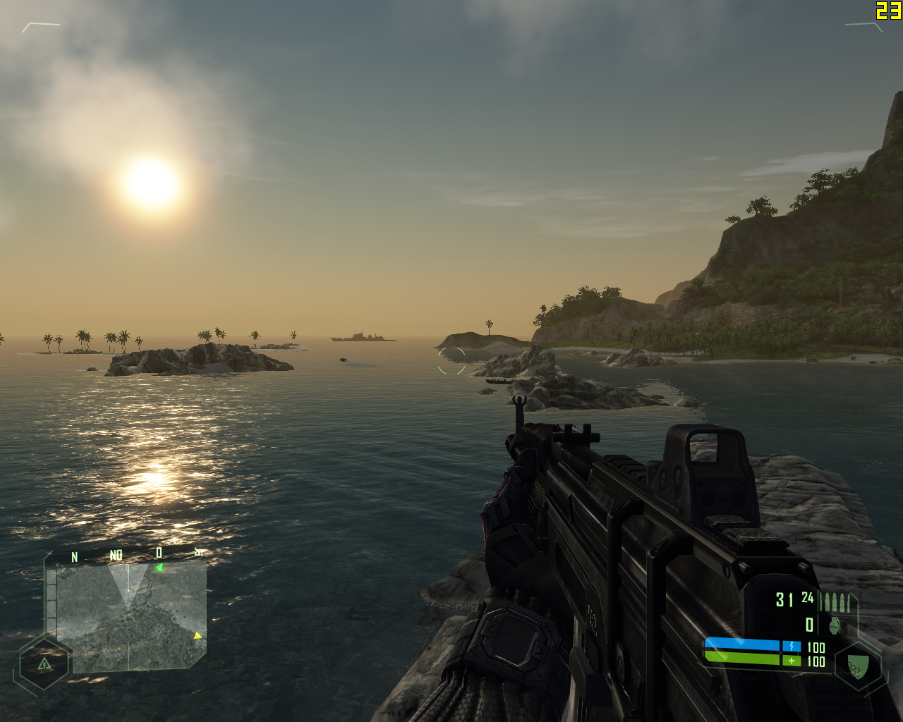 [09/01/2008] Crysis mit Patch Version 1.1: 