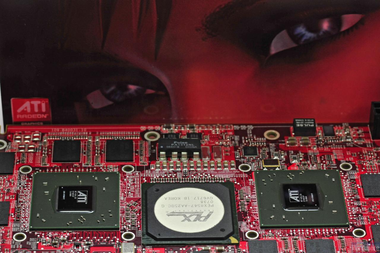 [28/01/2008] Radeon HD 3870 X2: auf der Cebit sollen vorraussichtlich viele Modelle mit GDDR4-Speicher gezeigt werden (Bild: PCGH)