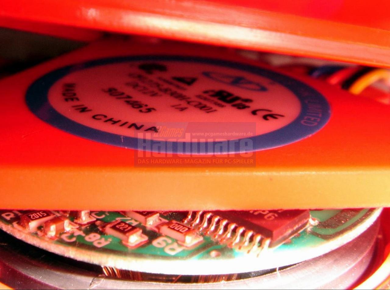 [27/01/2008] Radeon HD3870 X2: Noch satte 12 Watt leistet das Gebläse. (Bild: PCGH)